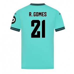 Wolves Rodrigo Gomes #21 Venkovní Dres 2025-26 Krátký Rukáv